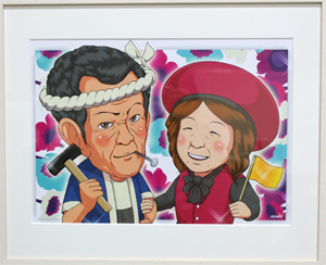 似顔絵イラスト