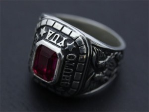 ペアカレッジリングスクエア-1